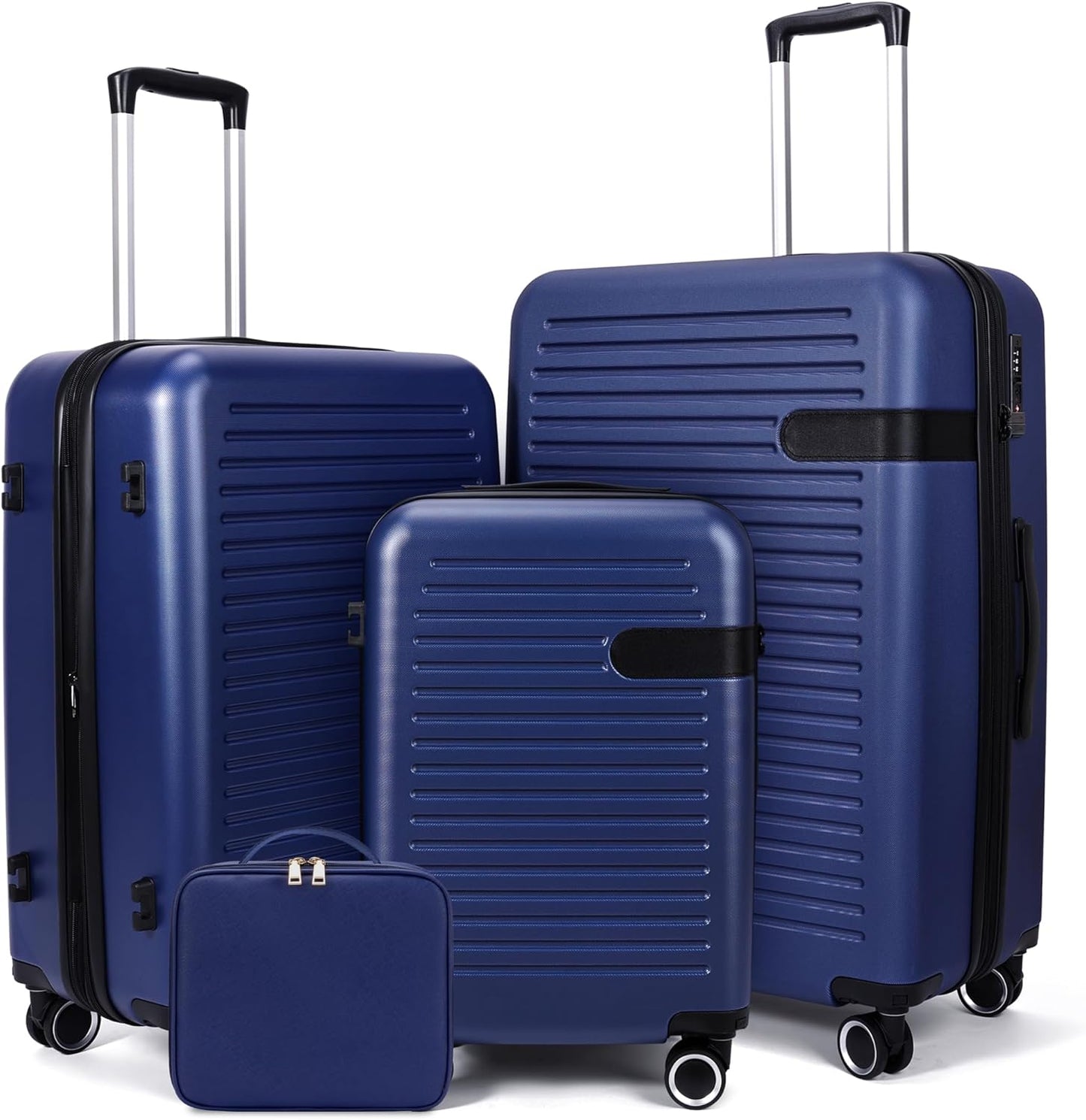 Luggage Sets 4 Piece Suitcase Set with Spinner Wheel