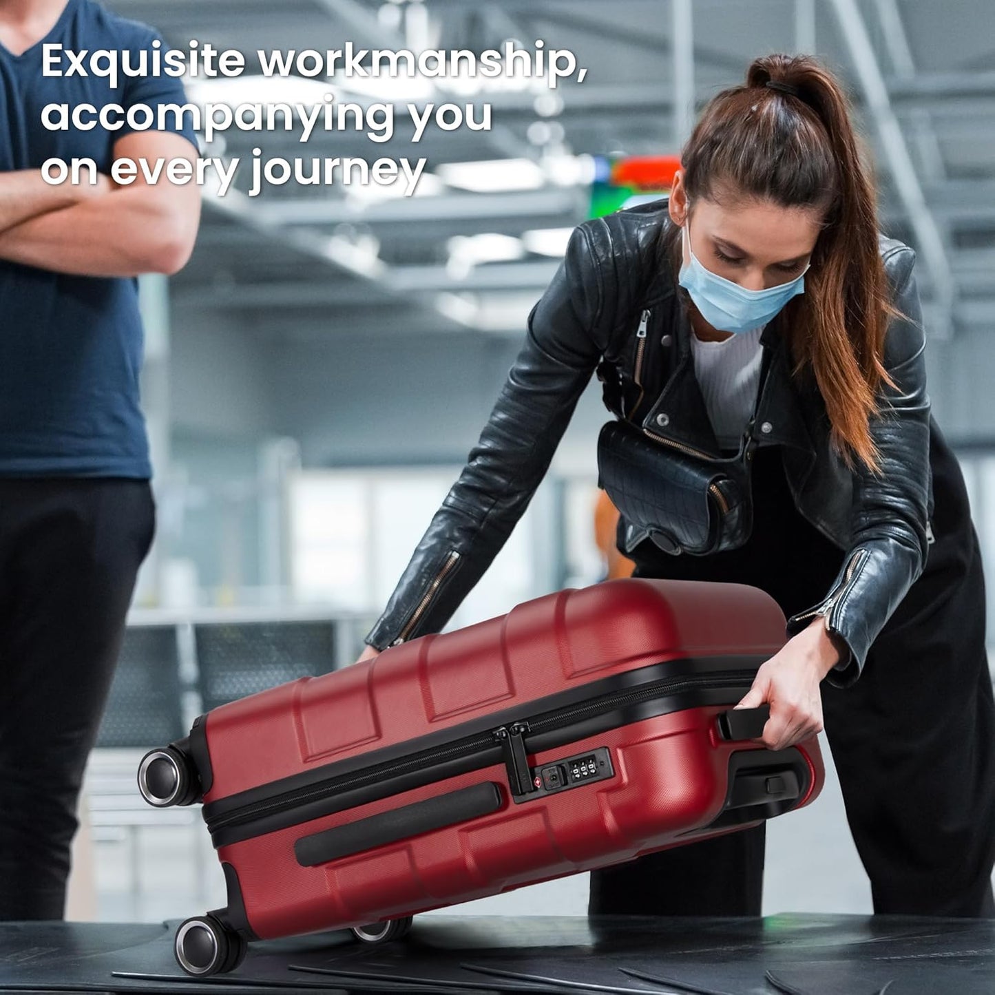 Luggage Sets 2 Piece Suitcase Set with Spinner Wheel