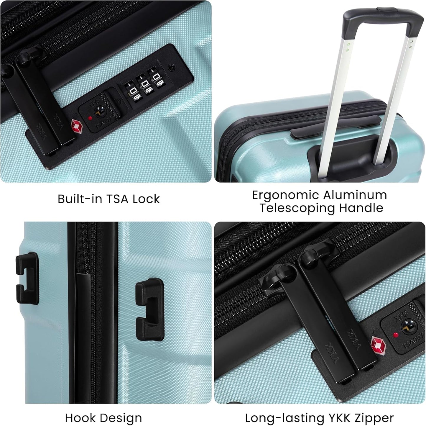 Carry On Luggage, 20 inch Luggage