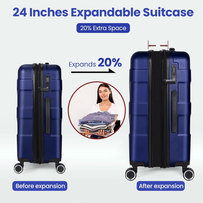 Luggage Sets 2 Piece Suitcase Set with Spinner Wheel